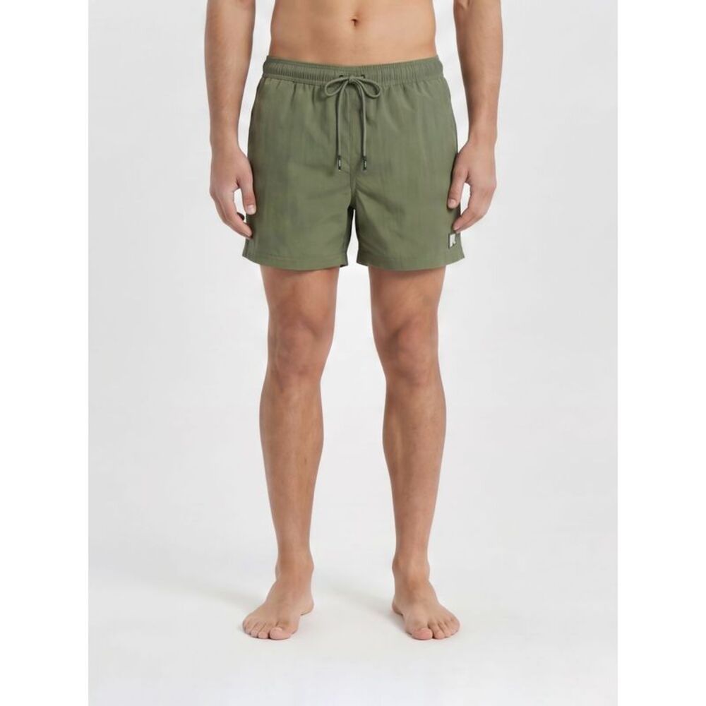 K-Way Men Boxer Swim Trunks K-Way In Nylon